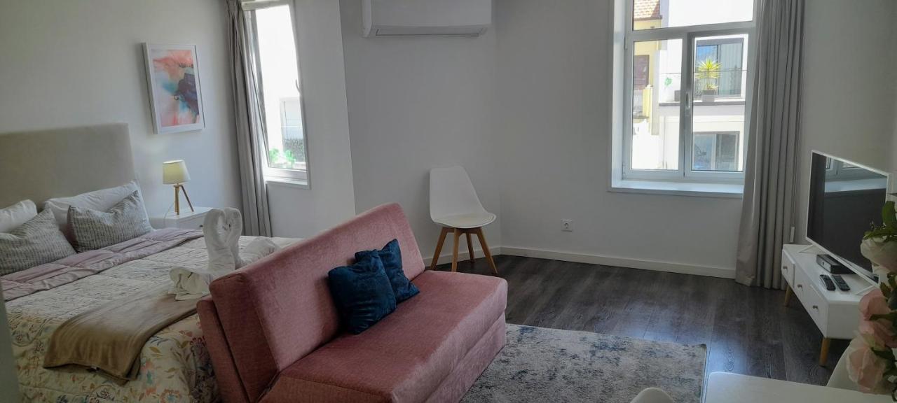 Light Blue Apartment Aveiro Bagian luar foto